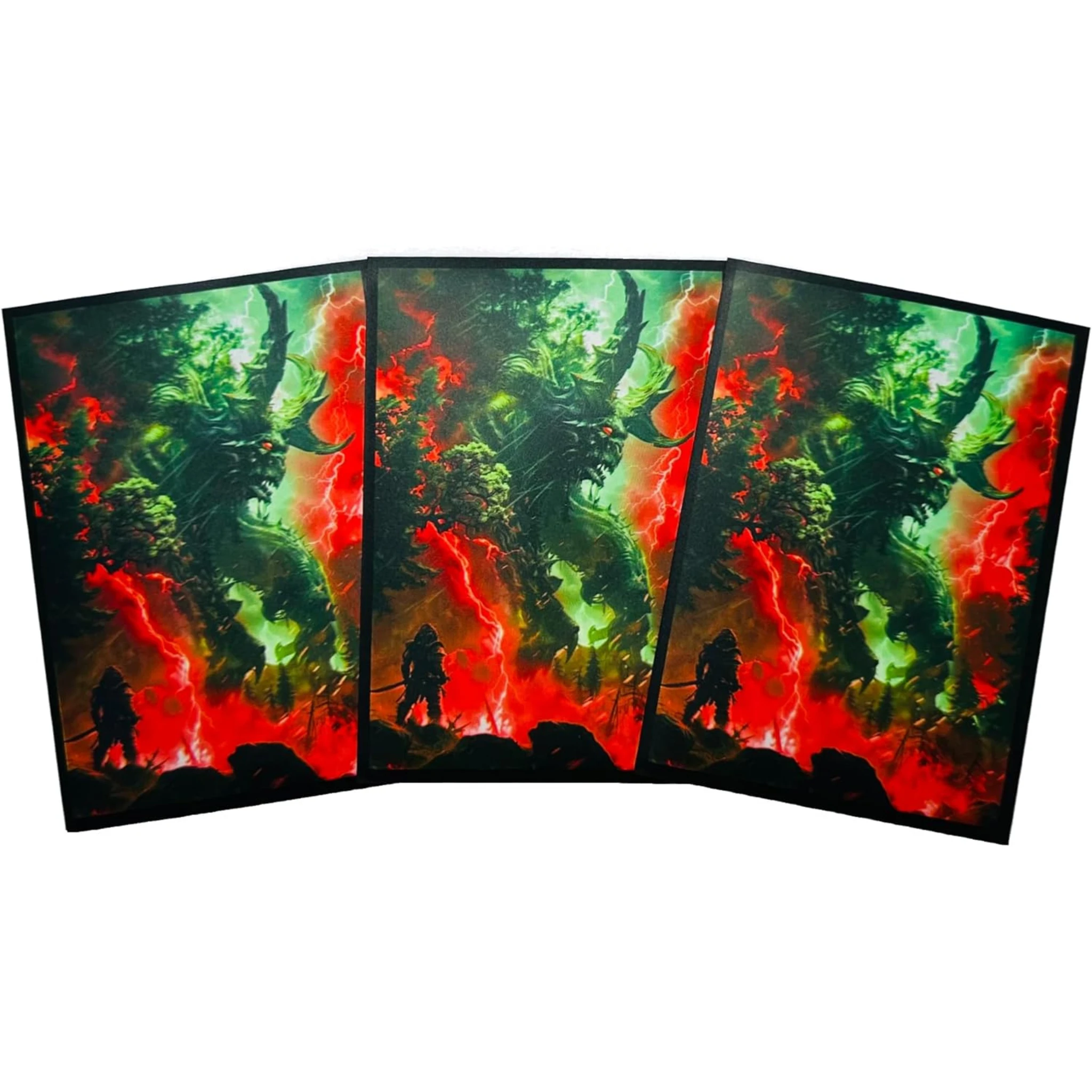 Gruul Sleeves - Realm Guard MTG Sleeves - 100 ct Gruul Sleeves - Realm Guard MTG Sleeves - 100 ct