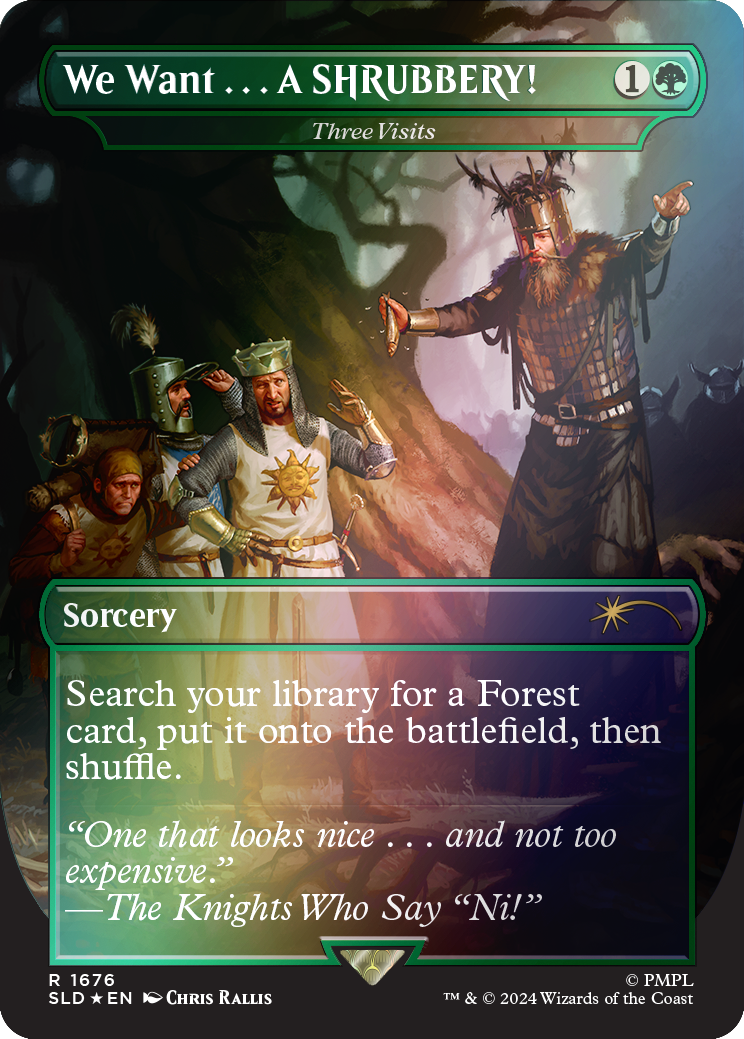 monty python and the holy grail mtg cards Secret Lair x Monty Python and the Holy Grail: Vol. 1 & 2 : r/mtg