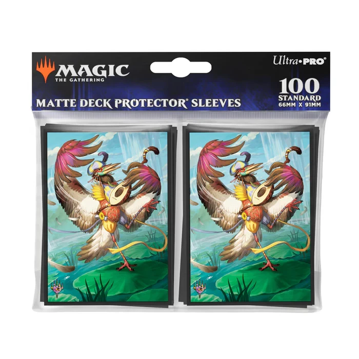 Bloomburrow Zinnia, Valley's Voice (Commander) - Ultra Pro MTG Sleeves - 100 ct | MTG Sleeves & Toploaders | Gaming Accessories | Backwoods Wizards Bloomburrow Zinnia, Valley's Voice (Commander) - Ultra Pro MTG Sleeves - 100 ct | MTG Sleeves & Toploaders | Gaming Accessories | Backwoods Wizards