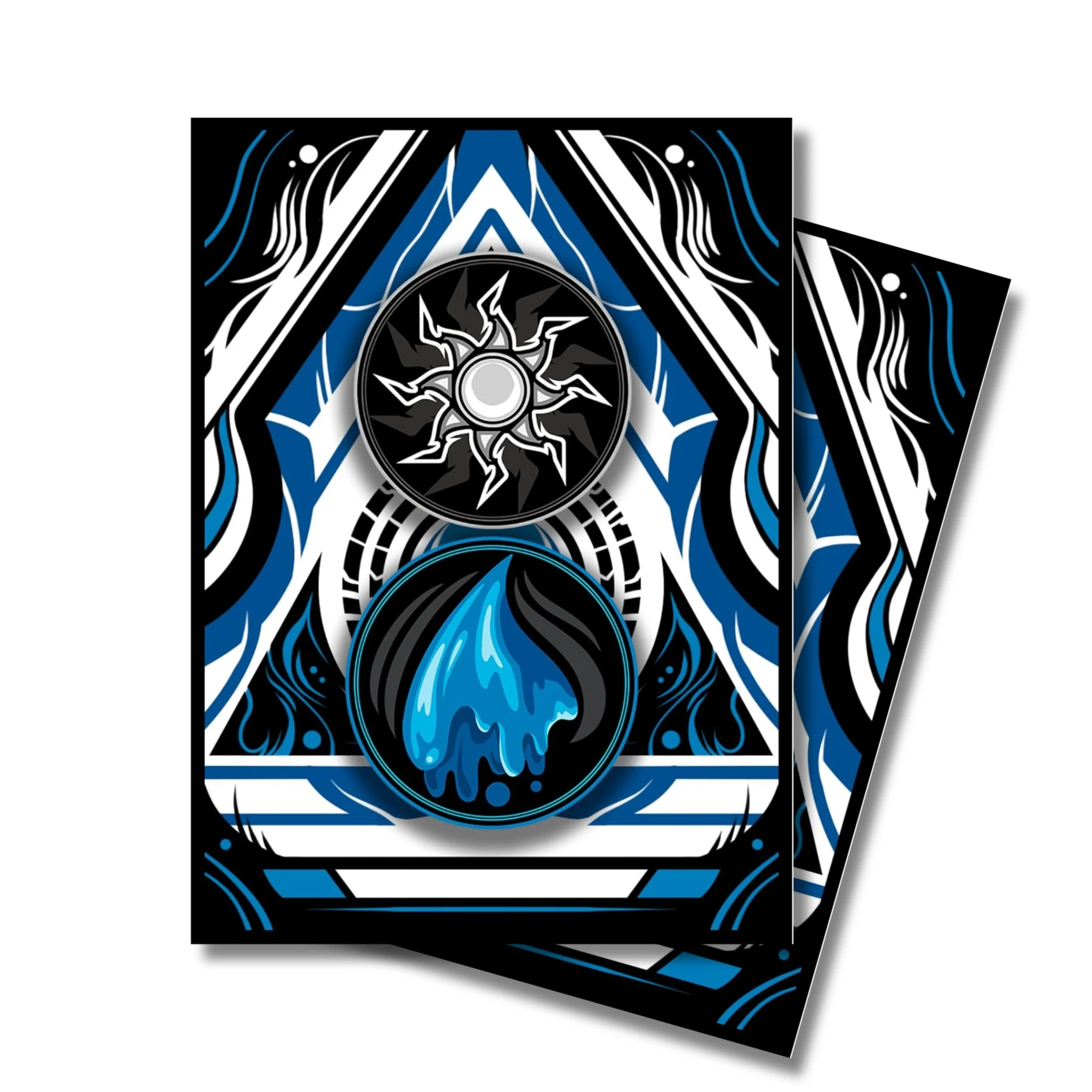 Azorius Sleeves: White Blue Mana - Realm Guard MTG Sleeves - 100 ct | MTG Sleeves & Toploaders | Gaming Accessories | Backwoods Wizards Azorius Sleeves: White Blue Mana - Realm Guard MTG Sleeves - 100 ct | MTG Sleeves & Toploaders | Gaming Accessories | Backwoods Wizards