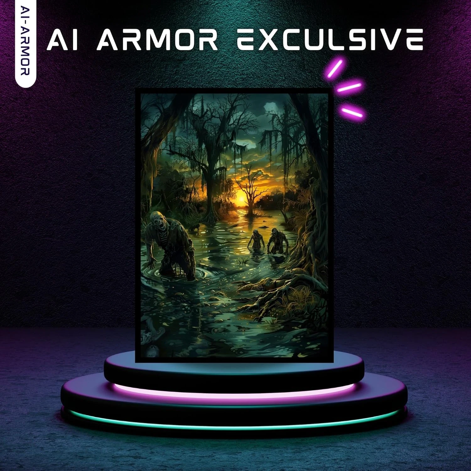 Zombie Sleeves - AI Armor MTG Sleeves - 100 ct | MTG Sleeves & Toploaders | Gaming Accessories | Backwoods Wizards Zombie Sleeves - AI Armor MTG Sleeves - 100 ct | MTG Sleeves & Toploaders | Gaming Accessories | Backwoods Wizards