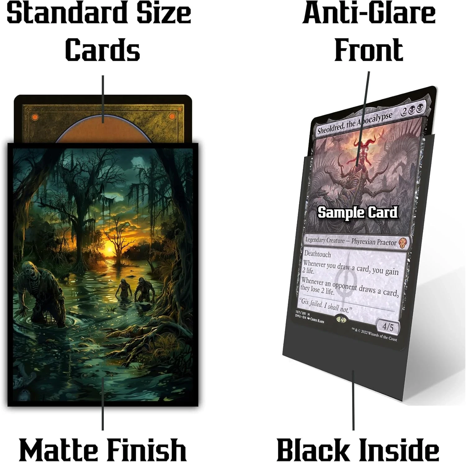 Zombie Sleeves - AI Armor MTG Sleeves - 100 ct | MTG Sleeves & Toploaders | Gaming Accessories | Backwoods Wizards Zombie Sleeves - AI Armor MTG Sleeves - 100 ct | MTG Sleeves & Toploaders | Gaming Accessories | Backwoods Wizards