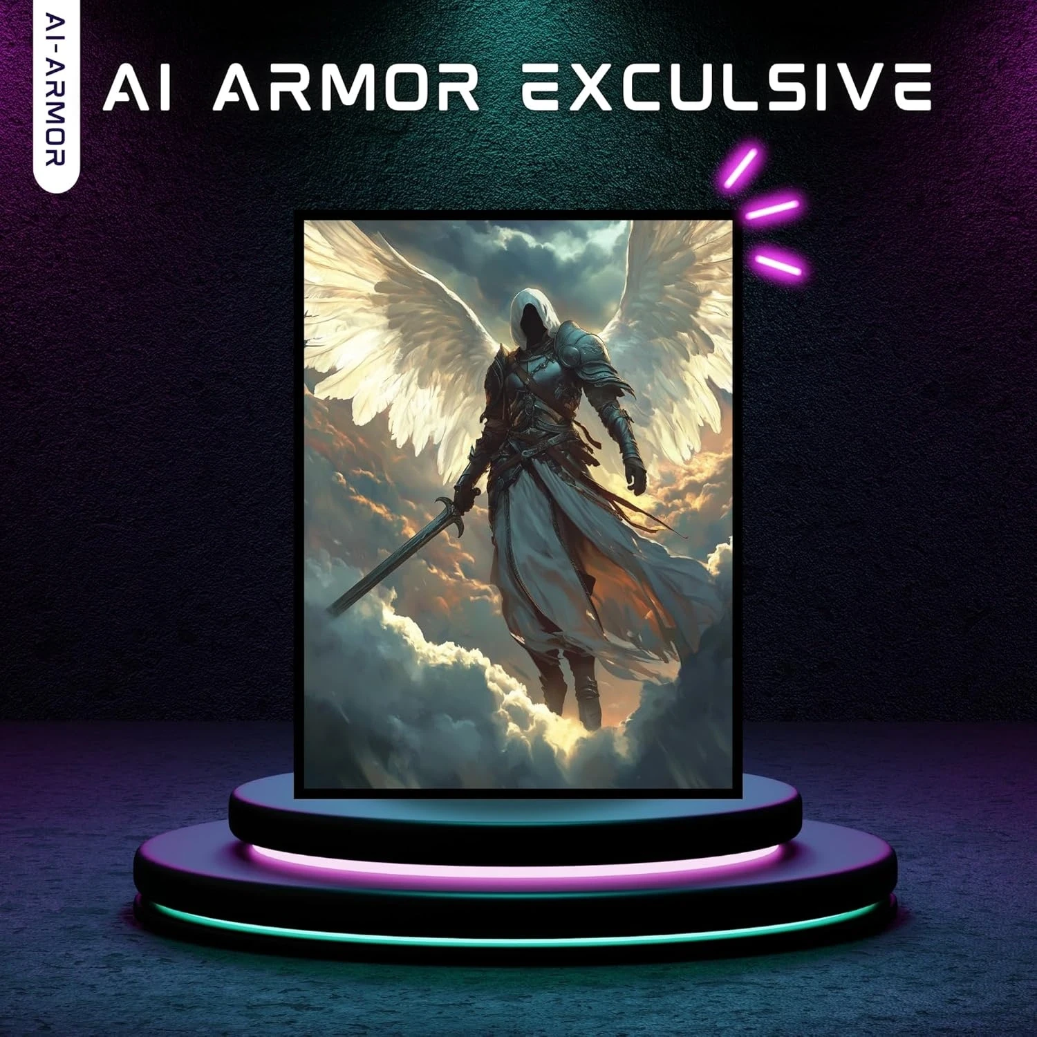 Angel Sleeves - Realm Guard MTG Sleeves - 100 ct Angel Sleeves - Realm Guard MTG Sleeves - 100 ct