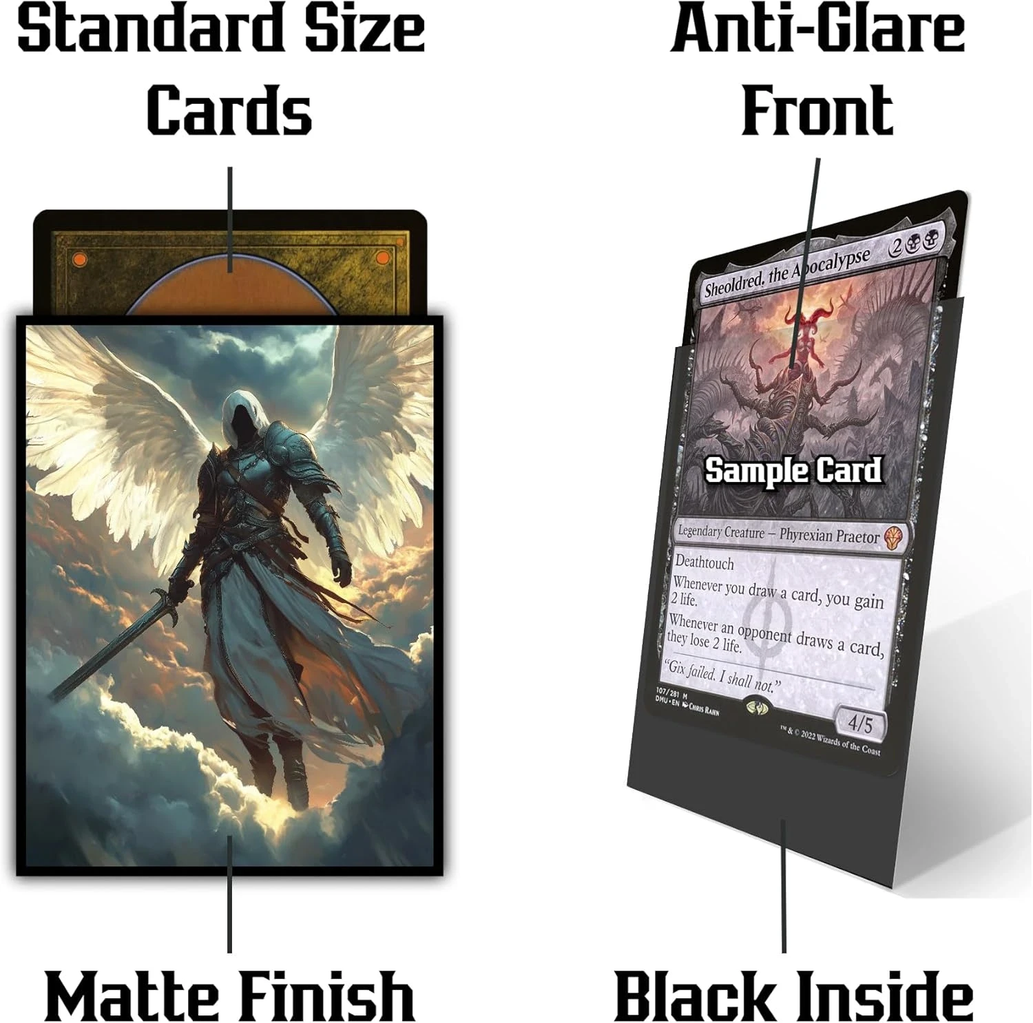 Angel Sleeves - Realm Guard MTG Sleeves - 100 ct Angel Sleeves - Realm Guard MTG Sleeves - 100 ct