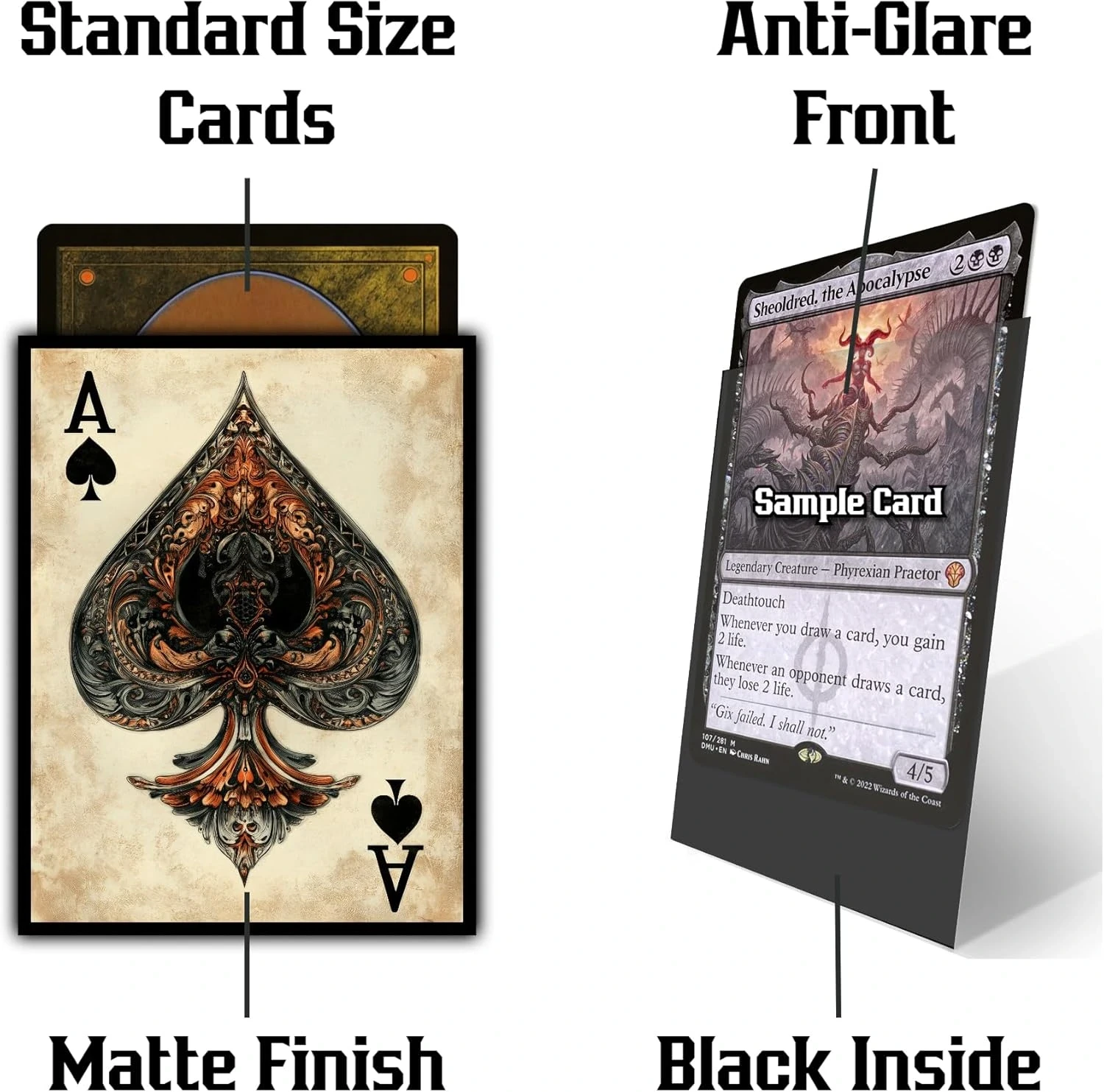 american flag card sleeves mtg Amazon.com: ETLKJVBL for MTG Card Storage Solution, Eagle American Flag for Commander Decks, High Capacity Anime Card Sleeves for Mtg Deck Box Set of 2 : Toys & Games