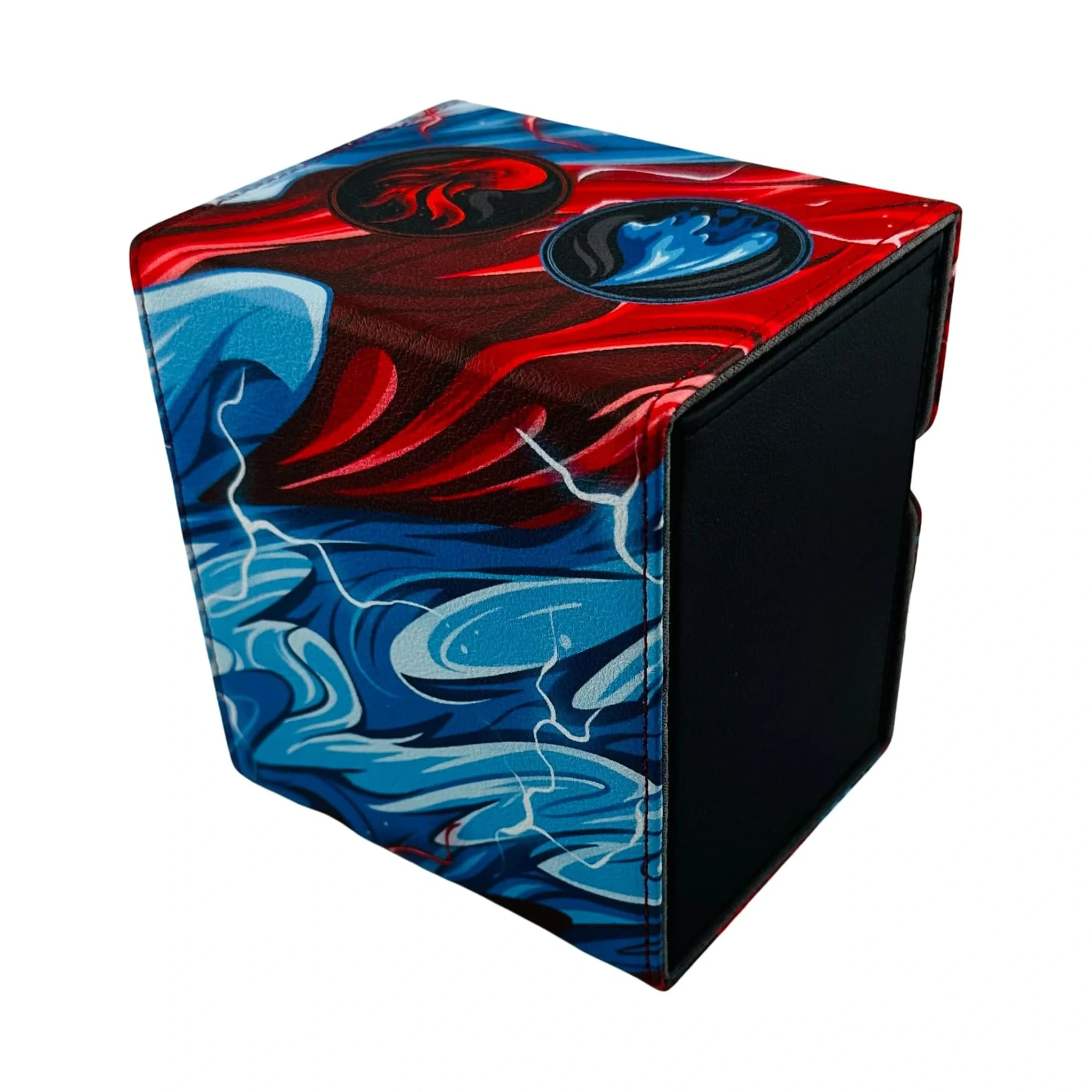 Ai Armor MTG 100+ Card Custom Art Deck Box (Izzet Red/Blue) Ai Armor MTG 100+ Card Custom Art Deck Box (Izzet Red/Blue)
