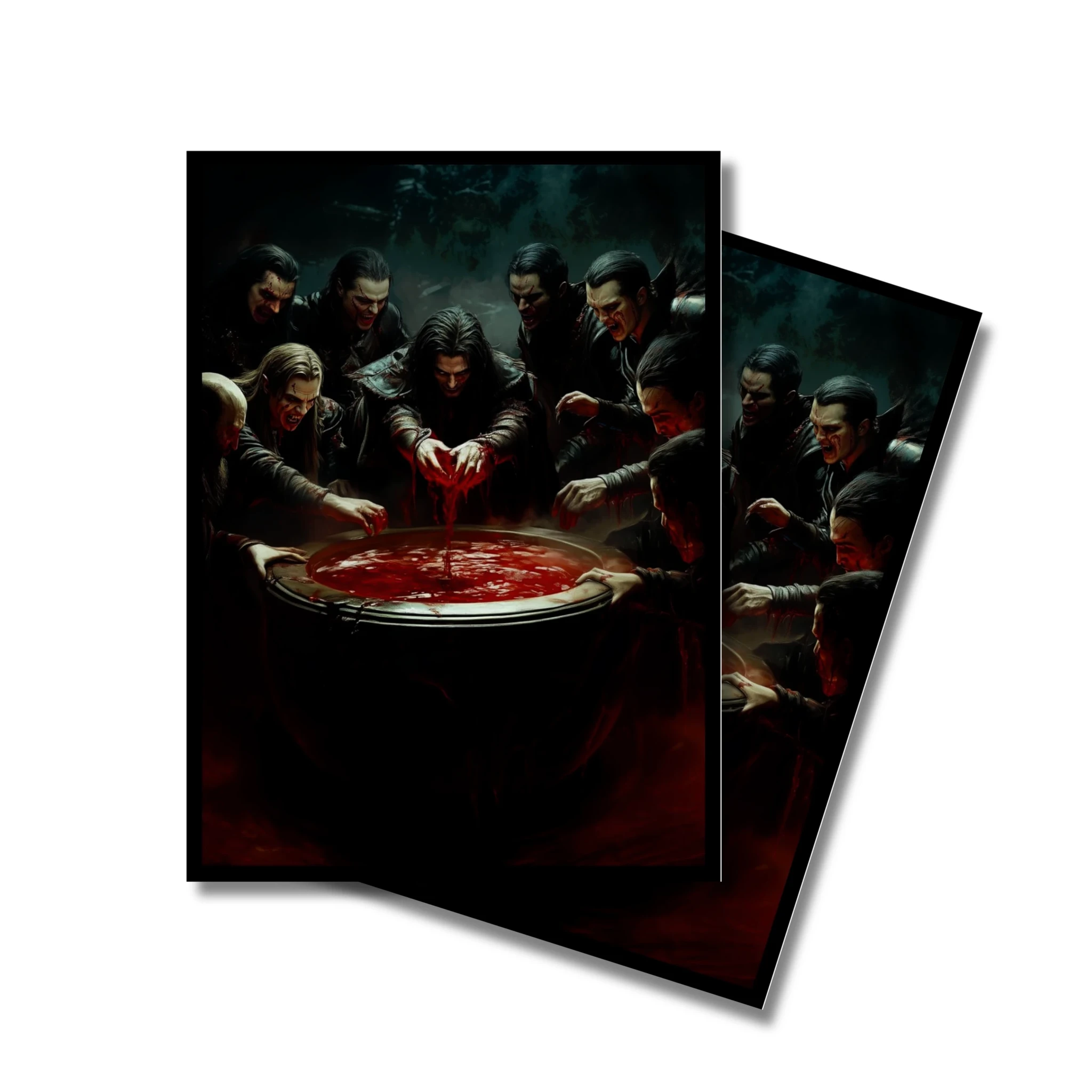 Vampire Ritual Card Sleeves - Realm Guard MTG Sleeves - 100 ct Vampire Ritual Card Sleeves - Realm Guard MTG Sleeves - 100 ct