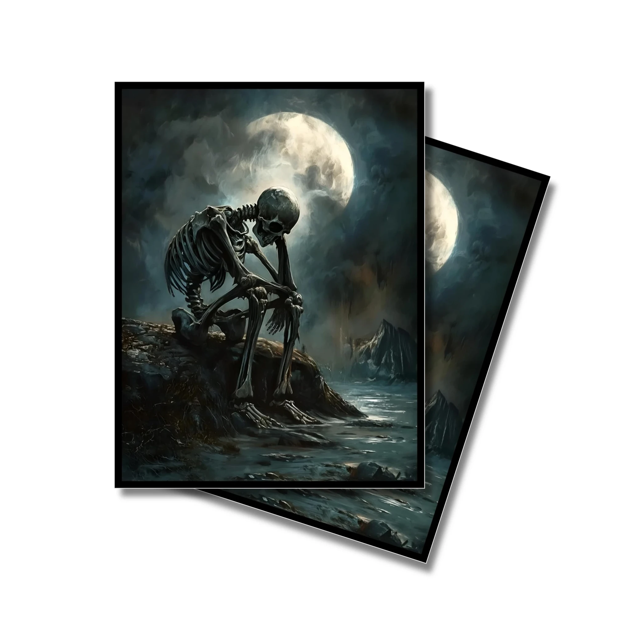 Skeleton Card Sleeves - Realm Guard Graphene MTG Sleeves - 100 ct Skeleton Card Sleeves - Realm Guard Graphene MTG Sleeves - 100 ct