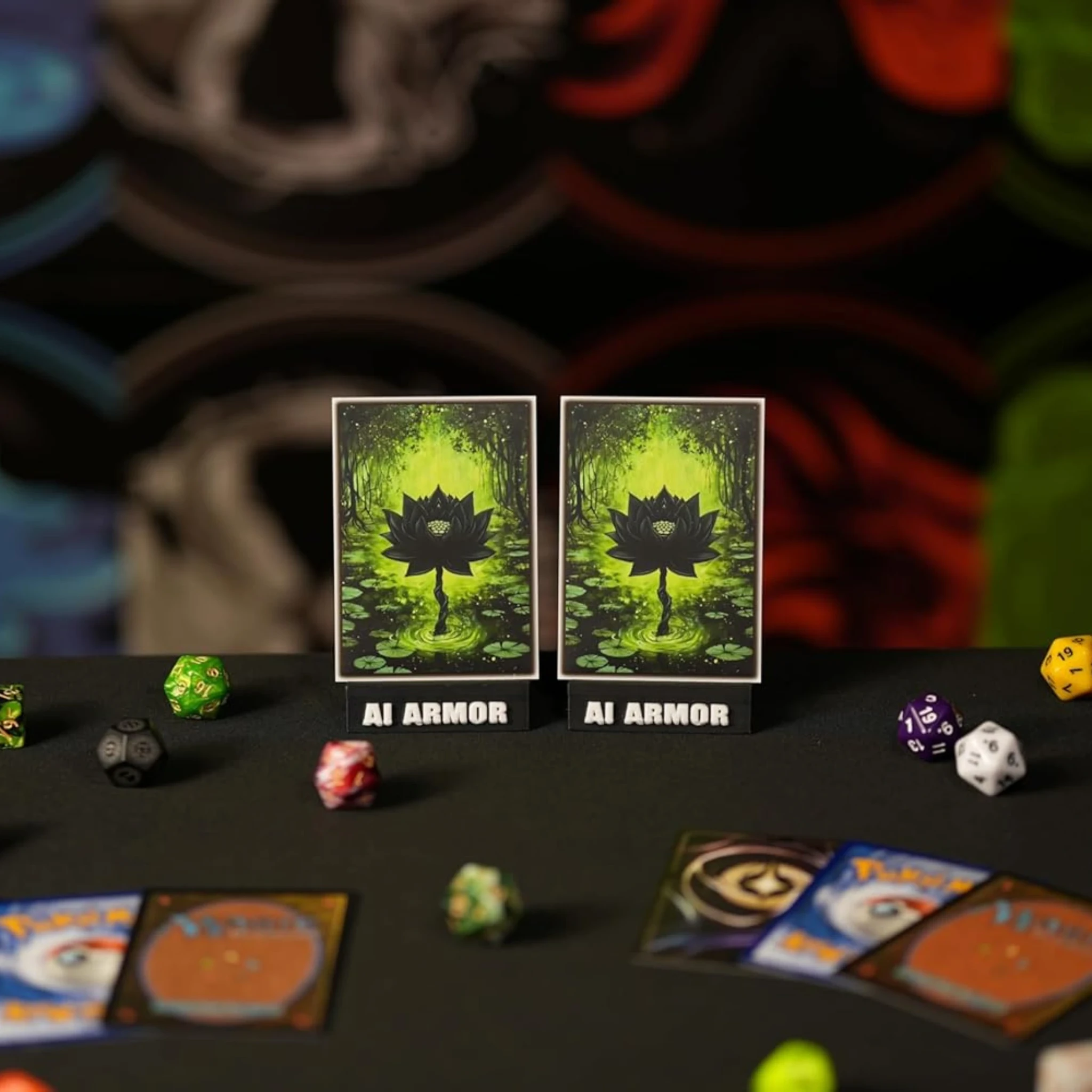 ai armor card sleeves Bloomburrow Card Sleeves: Woodlands - Realm Guard MTG Sleeves - 100 ct | MTG Sleeves & Toploaders | Gaming Accessories