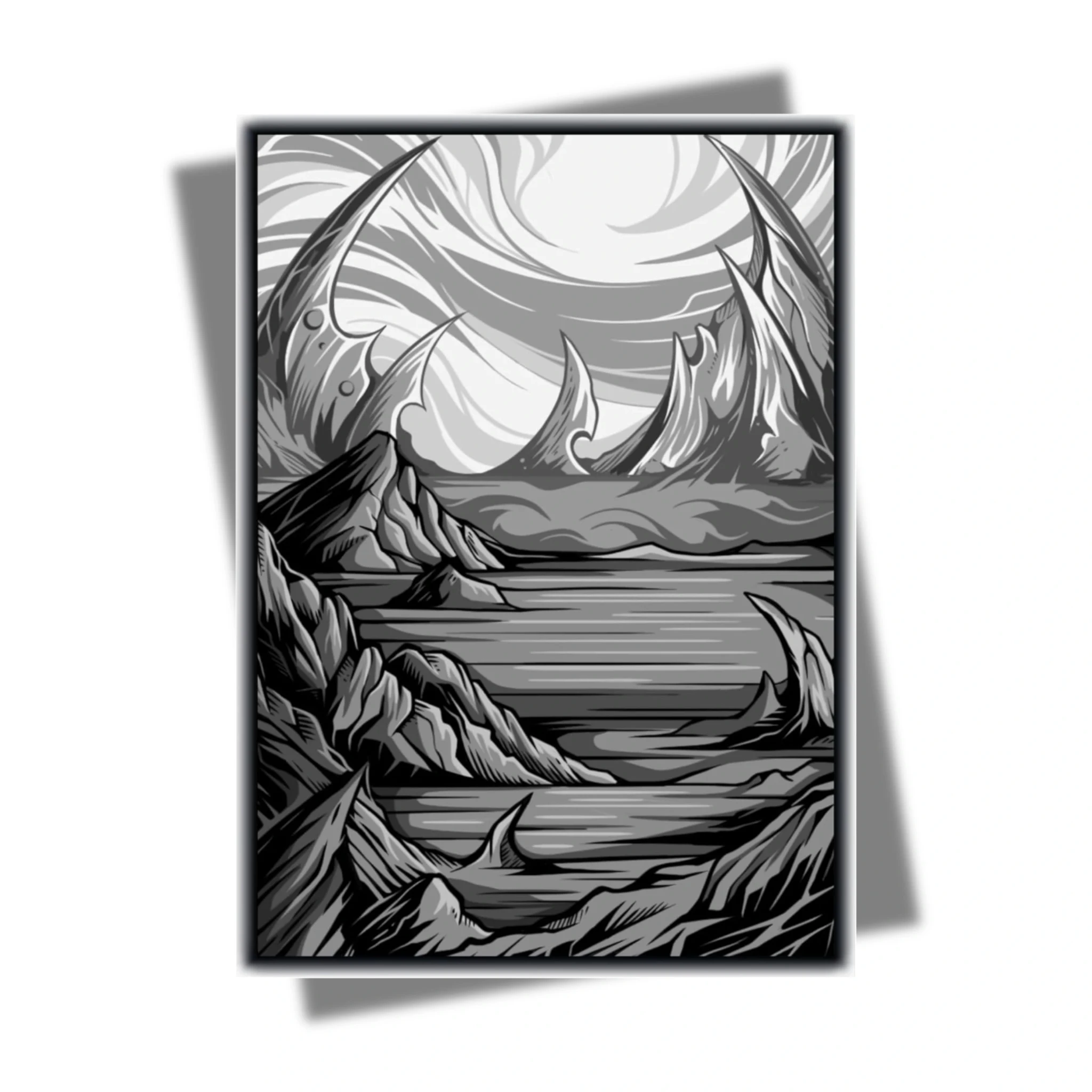 Colorless - Realm Guard Graphene Textured MTG Sleeves - 100 ct