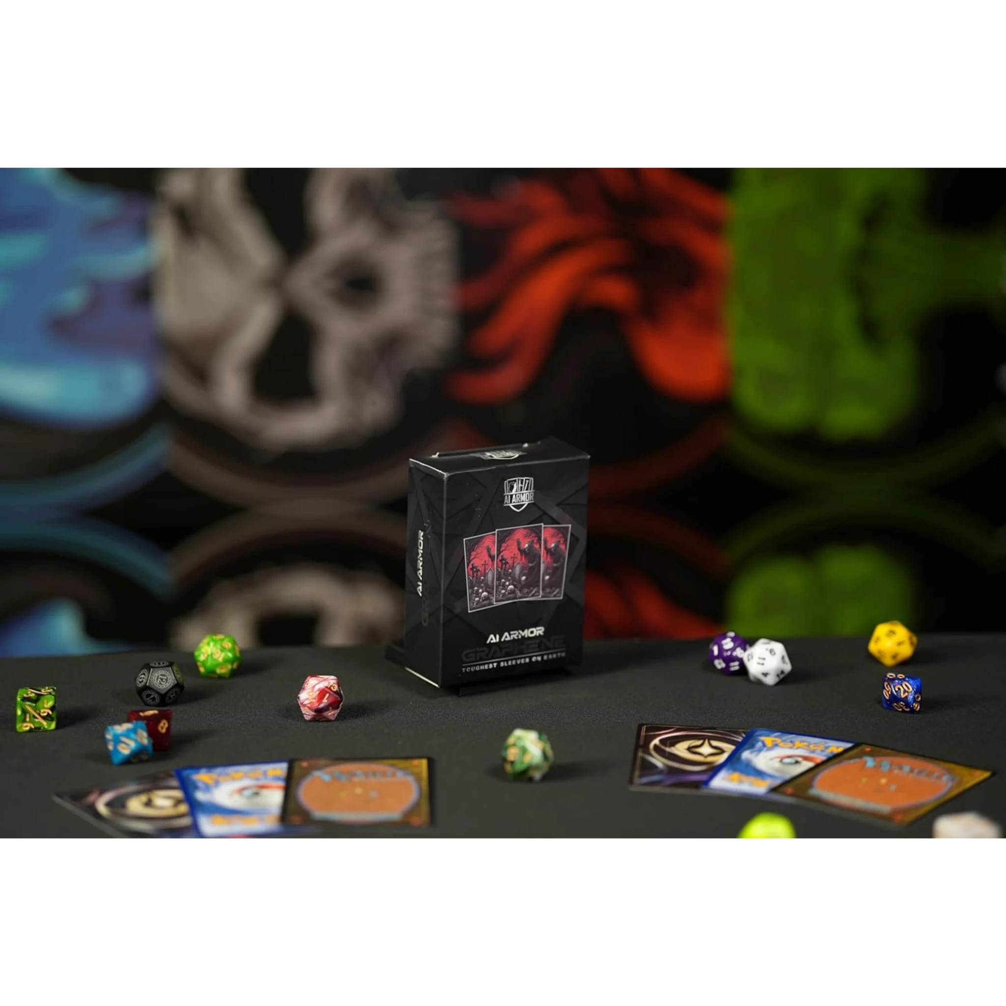 dungeons and dragons card sleeves "Dungeon Fighter" 2nd Edition Collection Compatible Sleeve Bundle (8810 X 4) UP86516Our D Necromancer Rakdos Card Sleeves -