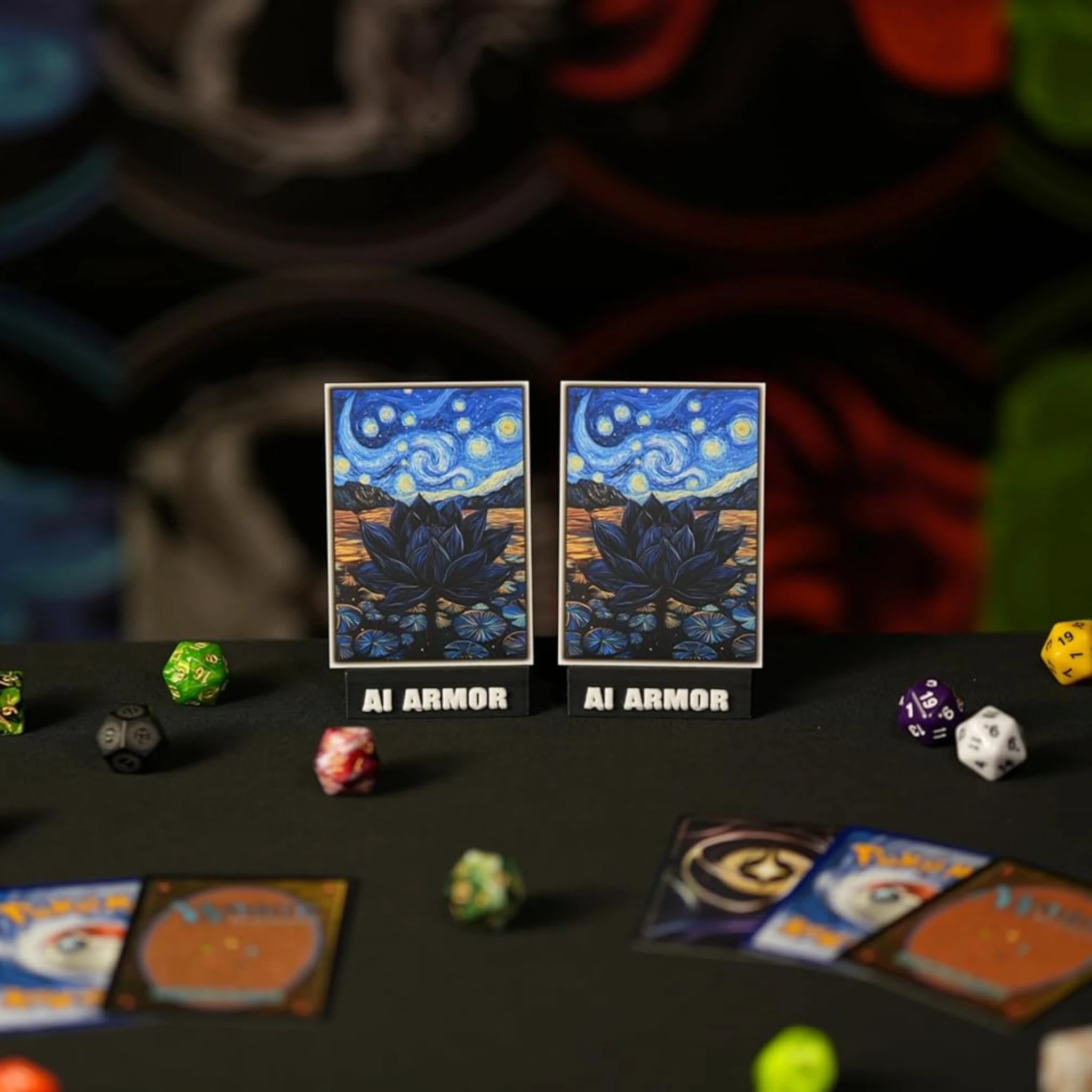 Starry Night - Realm Guard Graphene Textured MTG Sleeves - 100 ct Starry Night - Realm Guard Graphene Textured MTG Sleeves - 100 ct